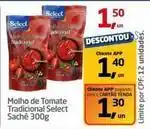 Tenda Atacado Select - molho de tomate tradicional oferta