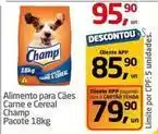 Tenda Atacado Champ - alimento para cães carne e cereal oferta