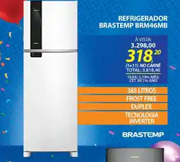 Lojas Cem Refrigerador brastemp brm46mb oferta