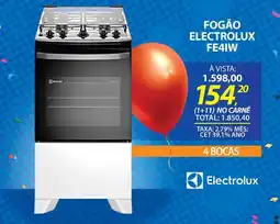 Lojas Cem Fogão electrolux fe4iw oferta