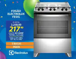 Lojas Cem Fogão electrolux fe5ig oferta