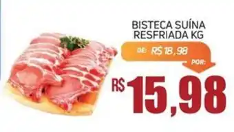 Economart Atacadista Bisteca suína resfriada kg oferta