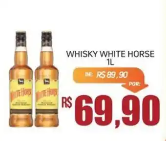 Economart Atacadista whisky white horse oferta