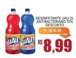 Economart Atacadista Desinfetante uau 2l antibacteriano 10% desconto oferta