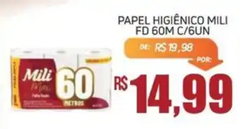 Economart Atacadista papel higiênico mili oferta