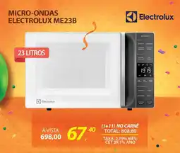 Lojas Cem Micro-ondas electrolux me23b oferta