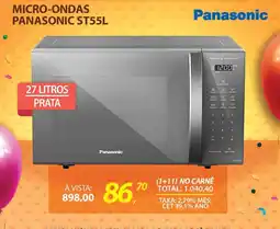 Lojas Cem Micro-ondas panasonic st55l oferta