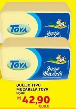 Assaí Atacadista Queijo tipo muçarela toya oferta