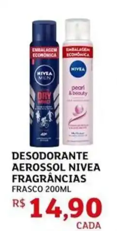 Assaí Atacadista Desodorante aerossol nivea fragrâncias oferta