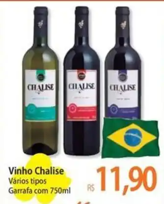 Atacadão Vinho Chalise Vários tipos oferta