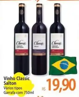 Atacadão Vinho Classic Salton Vários tipos oferta