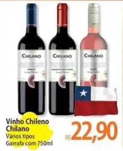 Atacadão Vinho chileno chilano oferta