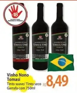 Atacadão Vinho Nono Tomasi oferta