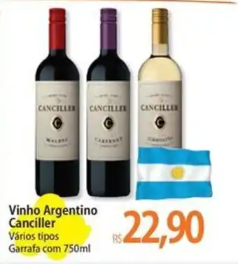 Vinho Argentino Canciller