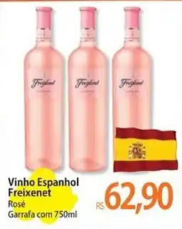 Atacadão Vinho Espanhol Freixenet Rosé oferta
