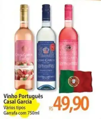 Atacadão Vinho Português Casal Garcia Vários tipos oferta