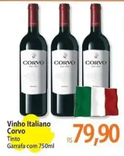 Atacadão Vinho Italiano Corvo Tinto oferta