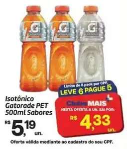 Fort Atacadista Isotônico gatorade pet 500ml sabores oferta