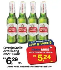 Fort Atacadista Cerveja Stella Artois Long Neck oferta