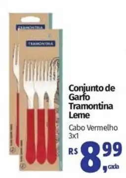 Supermercados Mateus Conjunto de Garfo Tramontina Leme oferta