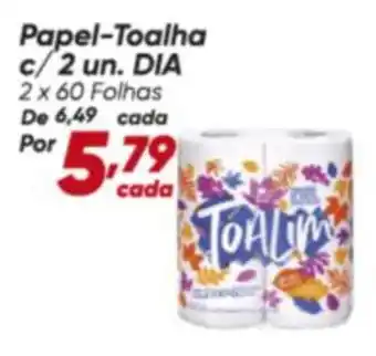 Papel-Toalha c/ 2 un. DIA