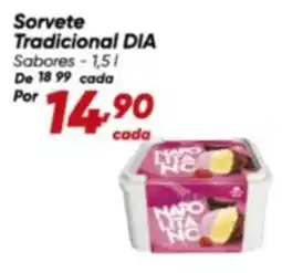 Dia Sorvete Tradicional DIA oferta