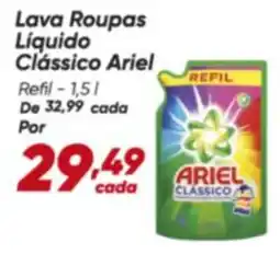 Dia Lava Roupas Líquido Clássico Ariel oferta