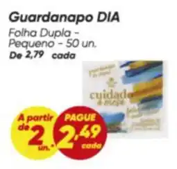 Dia Guardanapo dia oferta