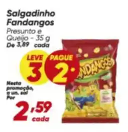 Dia Salgadinho Fandangos Presunto e Queijo oferta