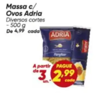 Dia Massa c/ Ovos Adria oferta