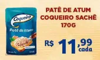 Patê de atum coqueiro sachê