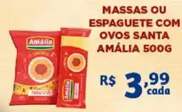 Bahamas Supermercados Massas ou espaguete com ovos santa amália oferta