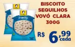 Bahamas Supermercados Biscoito sequilhos vovó clara oferta