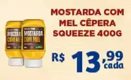 Bahamas Supermercados Mostarda com mel cêpera squeeze oferta
