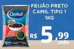 Bahamas Supermercados Feijão preto camil tipo 1 oferta