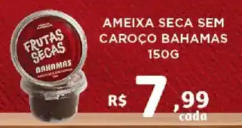 Ameixa seca sem caroço bahamas