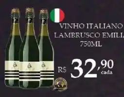 Bahamas Supermercados vinho italiano lambrusco emilia oferta