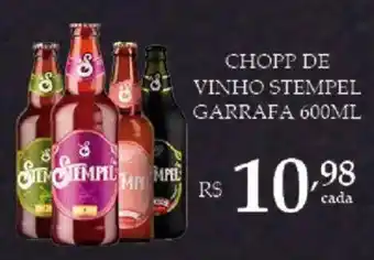 Bahamas Supermercados chopp de vinho stempel oferta