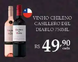 Bahamas Supermercados vinho chileno casillero del diablo oferta