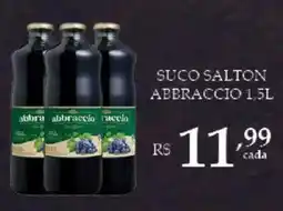 Bahamas Supermercados suco salton abbraccio oferta