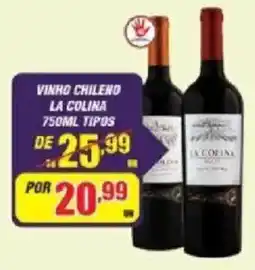 Violeta Supermercados vinho chileno la colina oferta