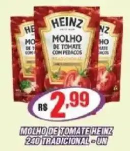 Violeta Supermercados molho de tomate heinz 240 tradicional oferta