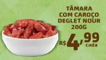 Bahamas Supermercados tâmara com caroço deglet nour oferta