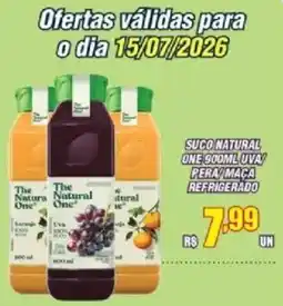 Violeta Supermercados suco natural one uva/ pera/maça refrigerado oferta