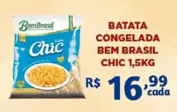 Bahamas Supermercados Batata congelada bem brasil chic oferta