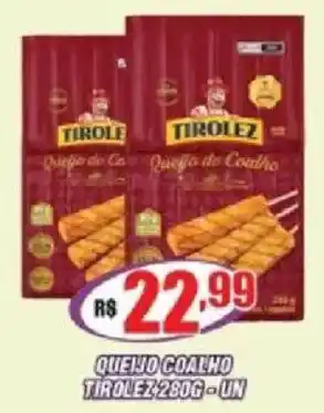 Violeta Supermercados Queijo coalho tirolez oferta