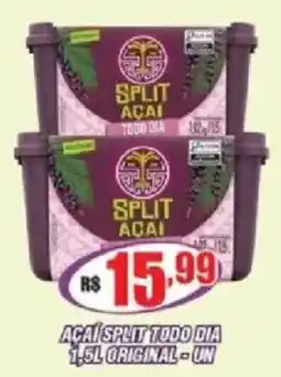 Violeta Supermercados Açaí split todo dia oferta