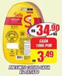 Violeta Supermercados presunto cozido sadia kg fatiado oferta