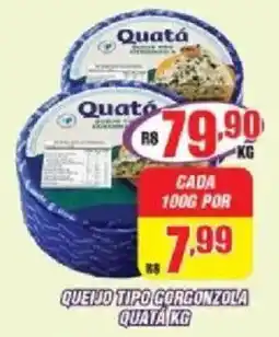 Violeta Supermercados queijo tipo gorgonzola quatá kg oferta