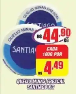 Violeta Supermercados Queijo minas frescal santiago kg oferta
